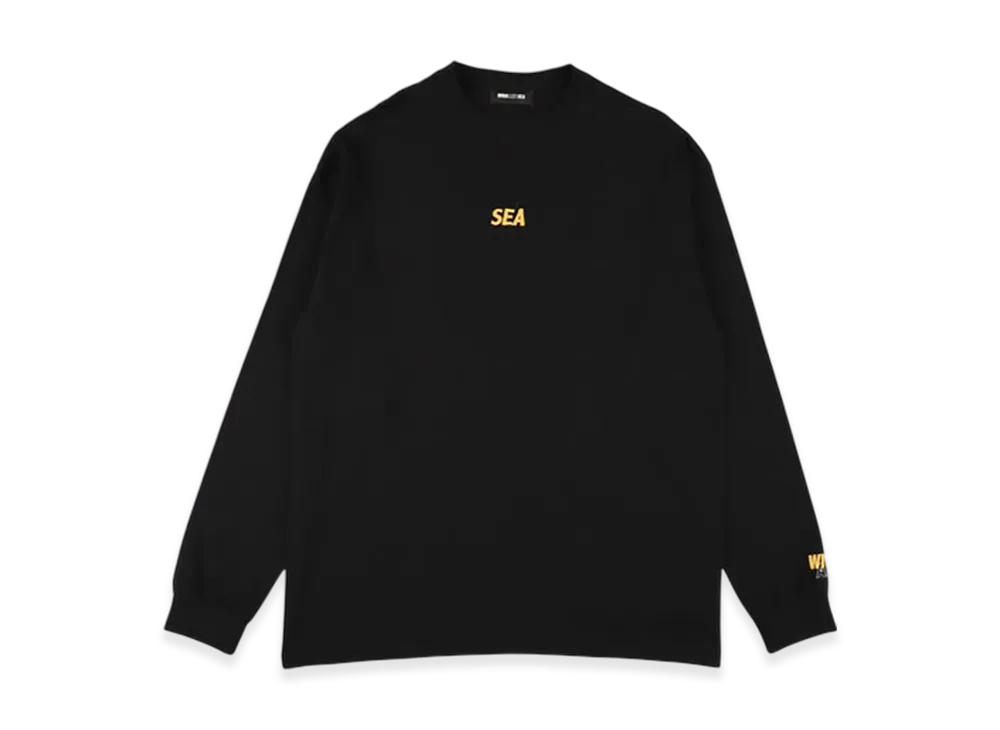WIND AND SEA OG Small SEA Logo L/S Tee "Black"