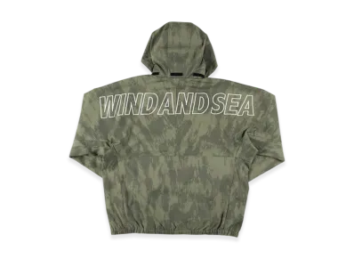 WIND AND SEA Big Logo Shell Parka "Khaki"