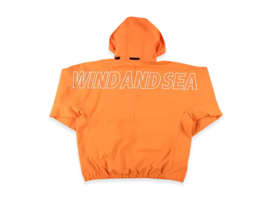 WIND AND SEA Big Logo Shell Parka "Orange"