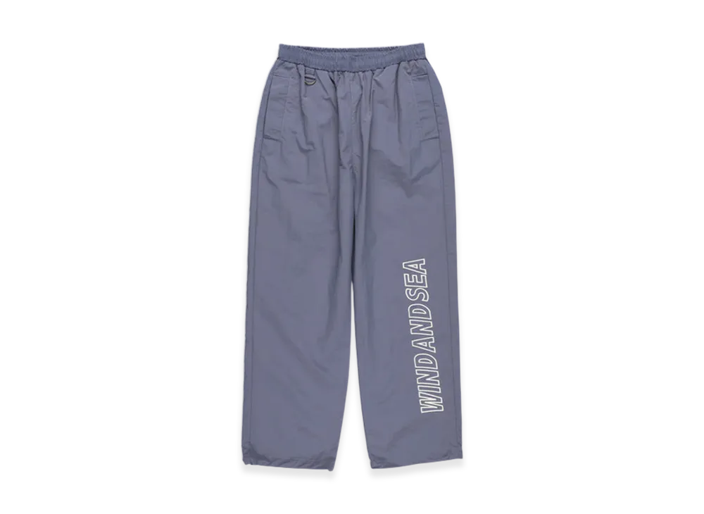 WIND AND SEA Big Logo Track Pants "Blue/gray"