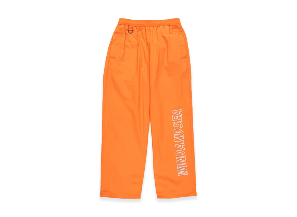 WIND AND SEA Big Logo Track Pants "Orange"