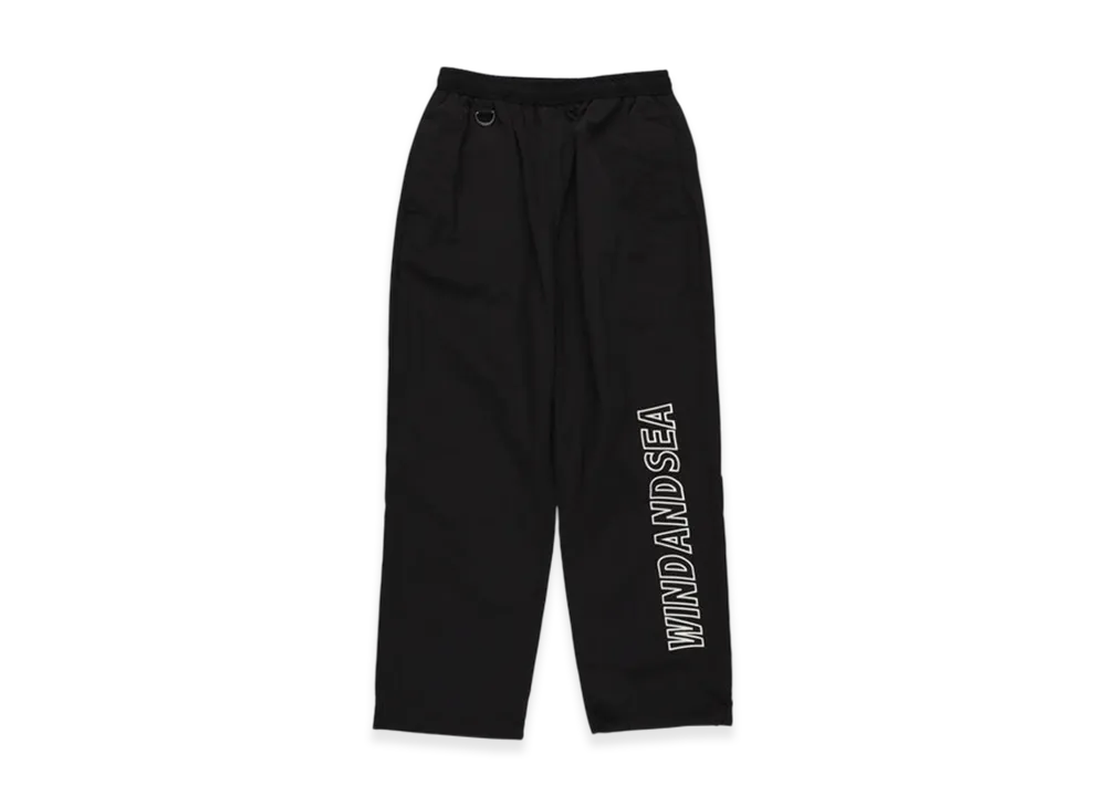 WIND AND SEA Big Logo Track Pants "Black"