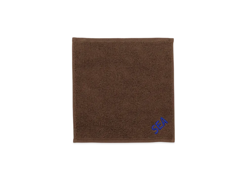 WIND AND SEA Sea Hand Towel "Brown"