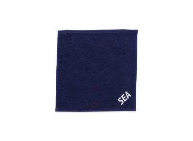 WIND AND SEA Sea Hand Towel "Navy"