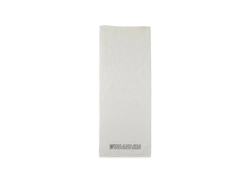 WIND AND SEA Sea Face Towel "Off White"