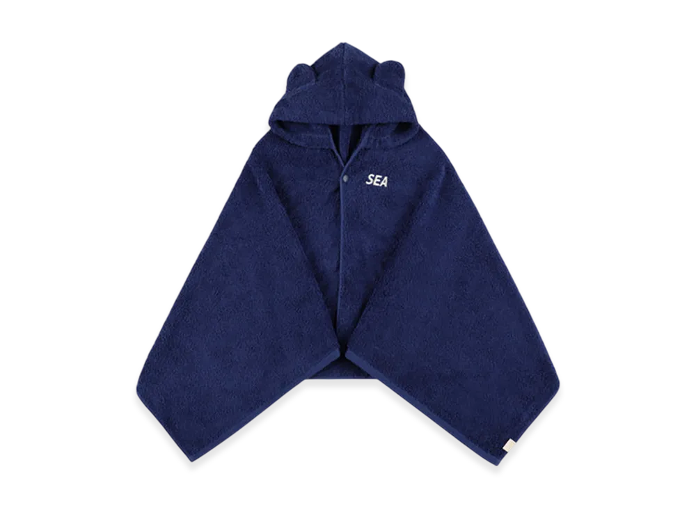 WIND AND SEA Sea Bath Robe "Navy"