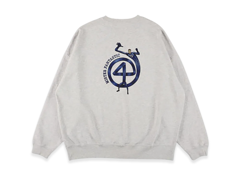 WIND AND SEA x MARVEL Mr. Fantastic Stretch Code Sweat "Gray"