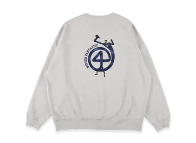 WIND AND SEA x MARVEL Mr. Fantastic Stretch Code Sweat "Gray"