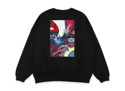 WIND AND SEA x MARVEL Sea Fantastic Crew "Black"