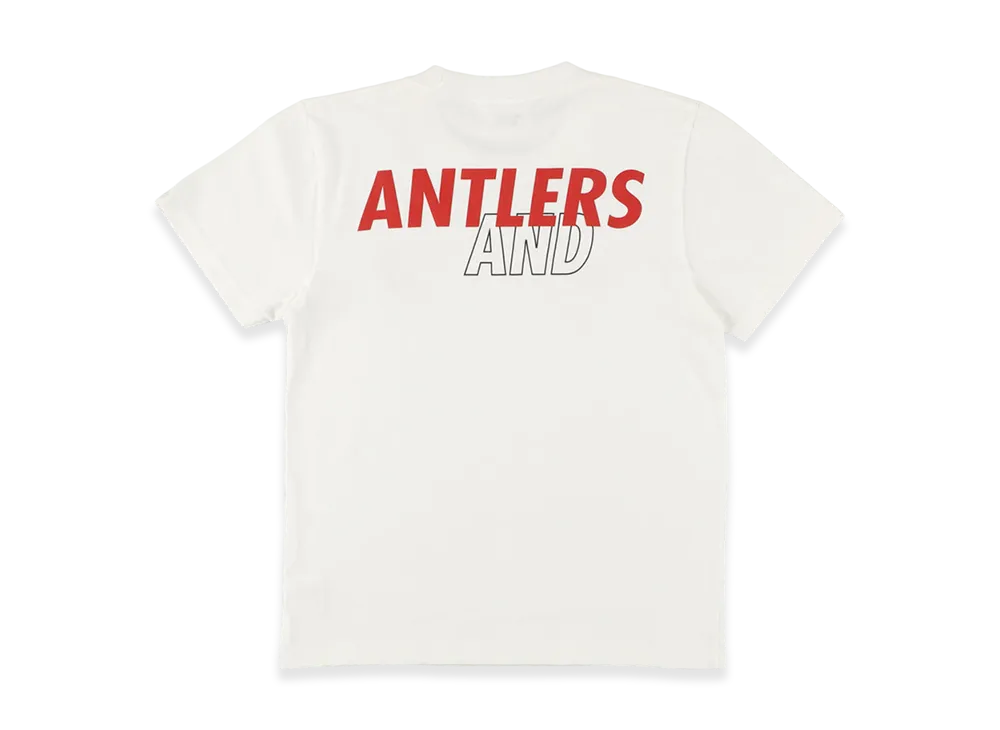 WIND AND SEA x J.LEAGUE ANTLERS S/S Tee "White"