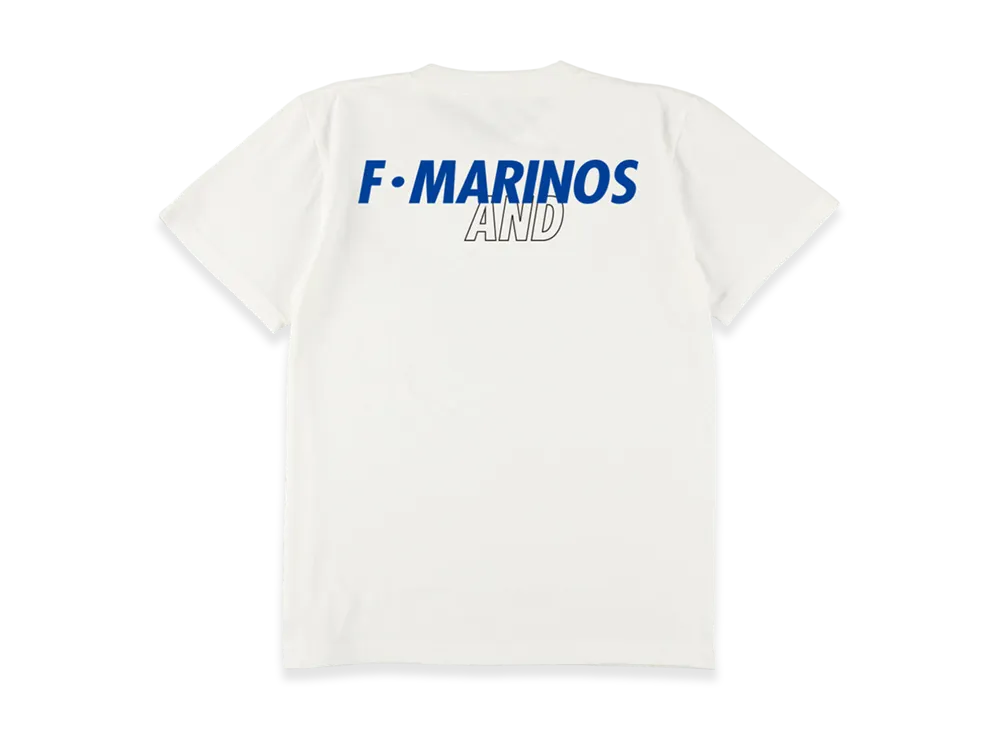 WIND AND SEA x J.LEAGUE F MARINOS S/S Tee "White"