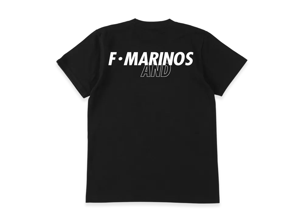 WIND AND SEA x J.LEAGUE F MARINOS S/S Tee "Black"