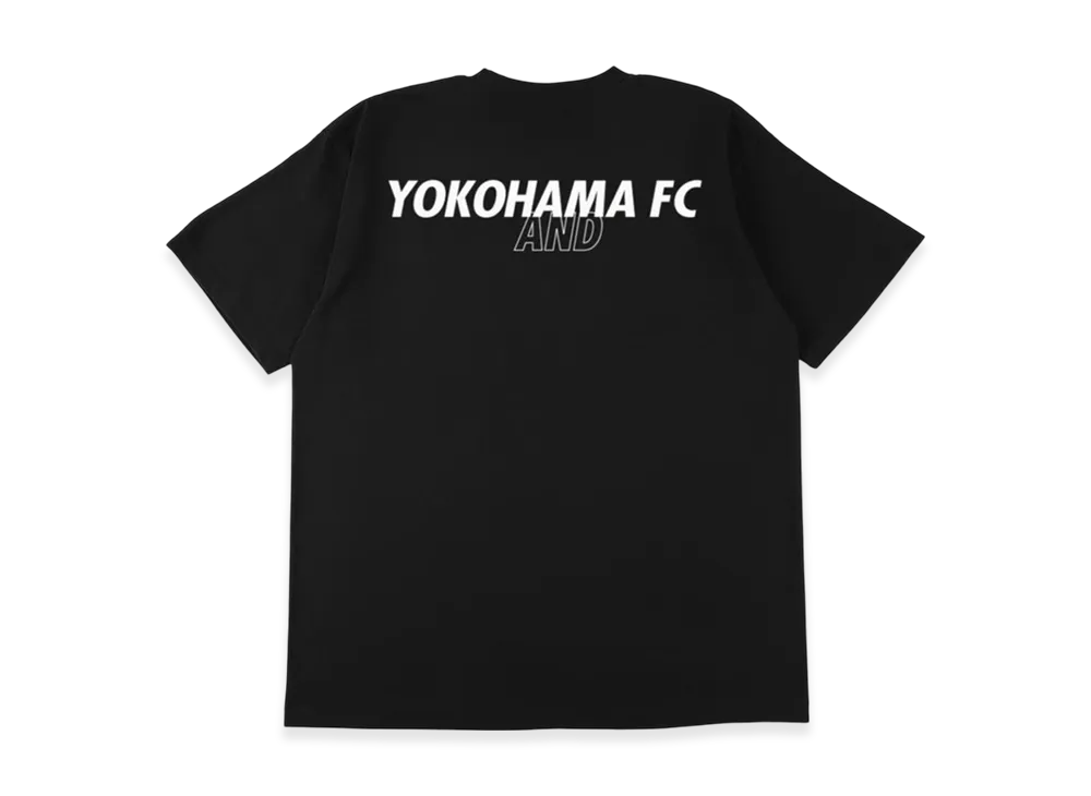 WIND AND SEA x J.LEAGUE YOKOHAMA FC S/S Tee "Black"