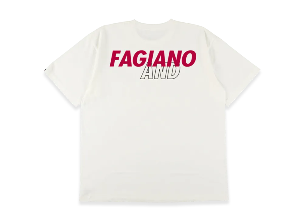WIND AND SEA x J.LEAGUE FAGIANO S/S Tee "White"