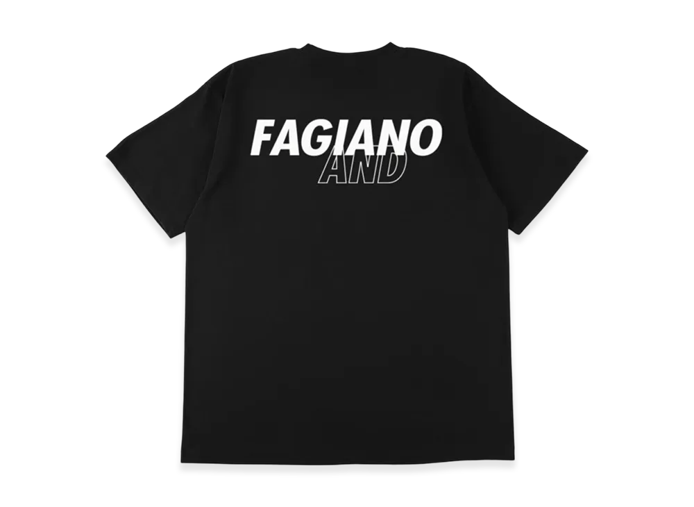 WIND AND SEA x J.LEAGUE FAGIANO S/S Tee "Black"