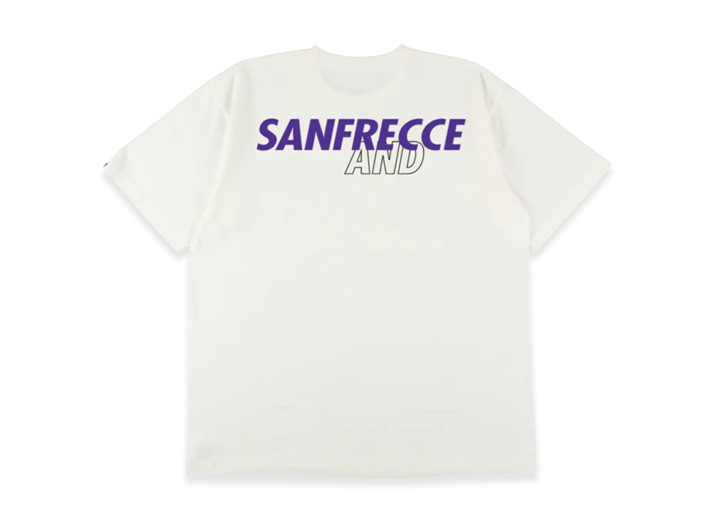 WIND AND SEA x J.LEAGUE SANFRECCE S/S Tee "White"