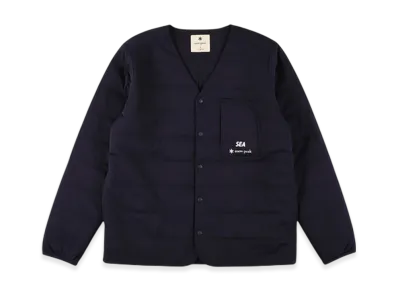 WIND AND SEA x Snow Peak Flexible Insulated Cardigan "Navy"
