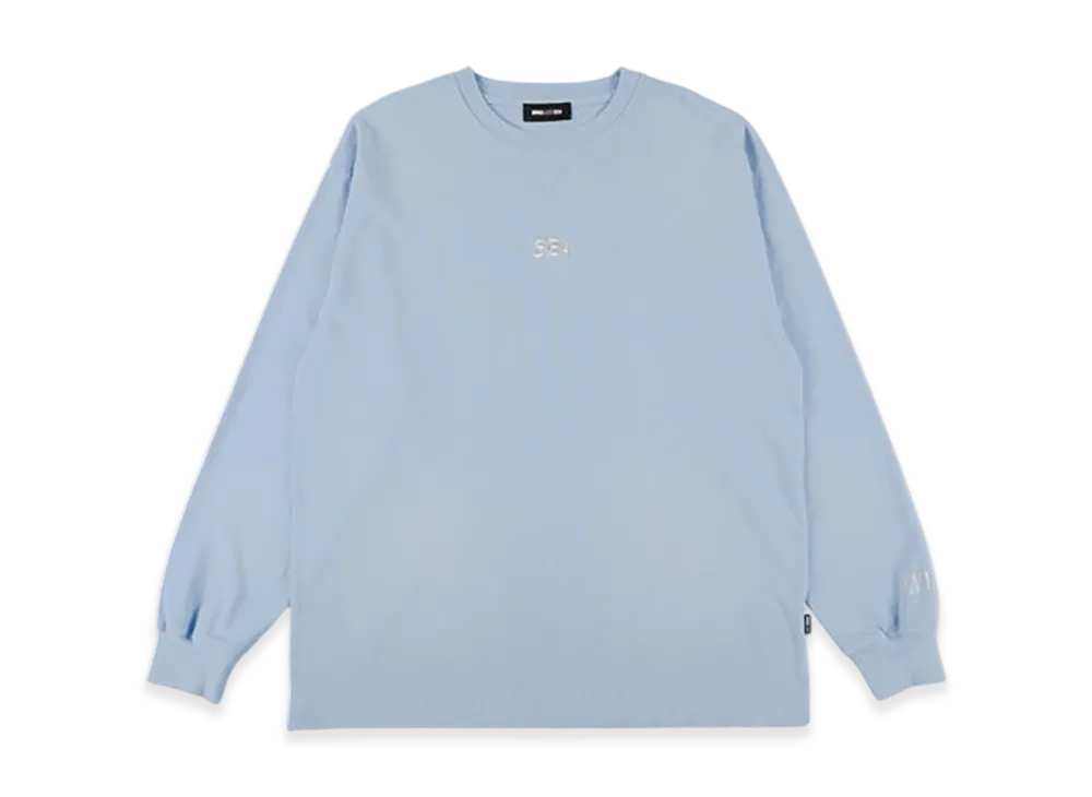 WIND AND SEA Sulfur Dyeing Logo L/S Tee "Sax"