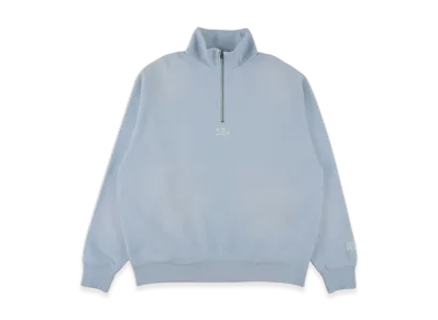 WIND AND SEA Sulfur Dyeing Logo Half Zip Sweatshirt "Sax"