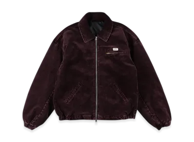 WIND AND SEA Wash Corduroy Jacket "Wine"