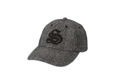 WIND AND SEA Patch Melton Cap "Gray Plaid"