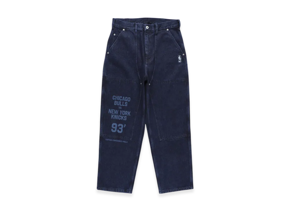 ウィンダンシー x NBA ジャカード ニット コンボ パンツ "ブルズ ニックス"