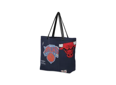 WIND AND SEA x NBA Jacquard Knit Carryall Bag "Bulls Knicks"