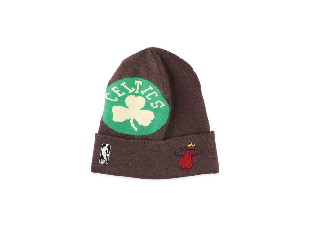 WIND AND SEA x NBA Jacquard Knit Cap "Celtics Heat"