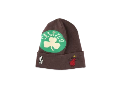 WIND AND SEA x NBA Jacquard Knit Cap "Celtics Heat"