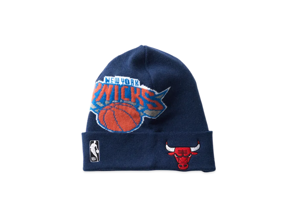 WIND AND SEA x NBA Jacquard Knit Cap "Bulls Knicks"