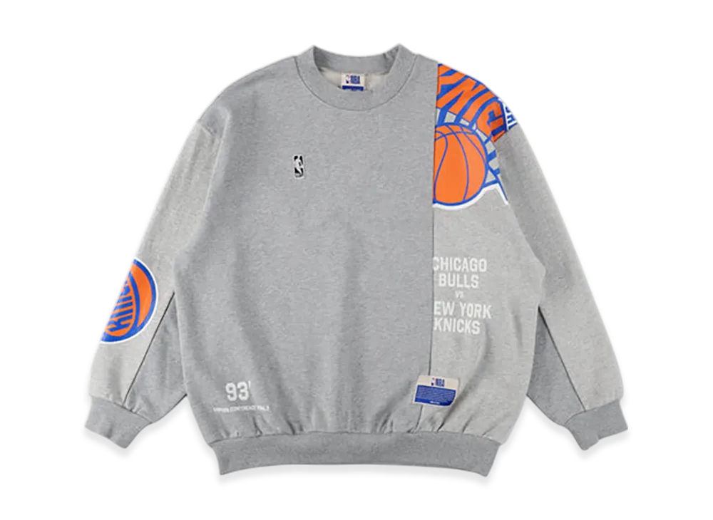 WIND AND SEA x NBA Panel Sweatshirts "Bulls Knicks"