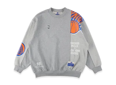 WIND AND SEA x NBA Panel Sweatshirts "Bulls Knicks"