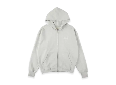 WIND AND SEA Cozy Zip Hooded Sweatshirt "Heather Gray"