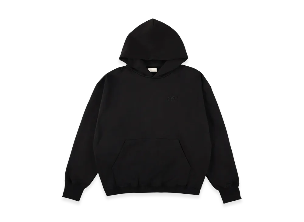 WIND AND SEA Cozy Hooded Sweatshirt "Black"