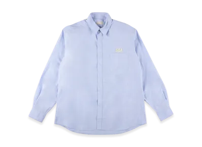WIND AND SEA Cozy Oxford Shirt "Light Blue"
