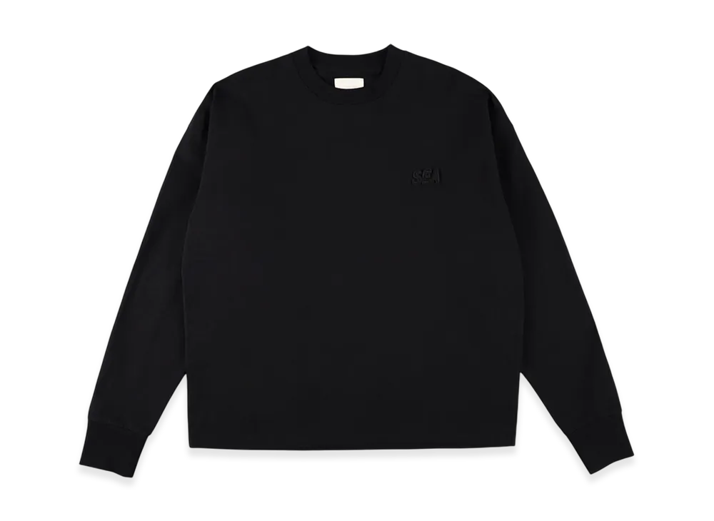WIND AND SEA Cozy L/S Tee "Black"