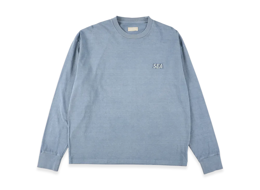 WIND AND SEA Cozy L/S Tee "Blue Gray"