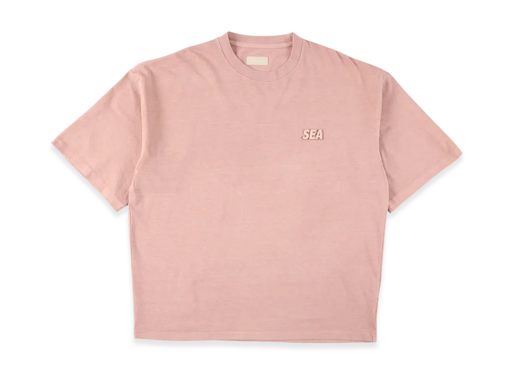 WIND AND SEA Cozy S/S Tee "Pink Gray"