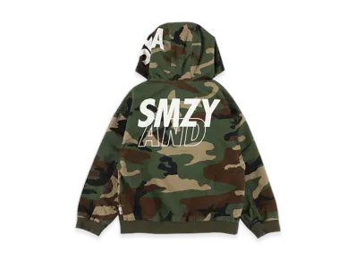 WIND AND SEA x SMOOTHY Kids Duck Jacket "Camo"