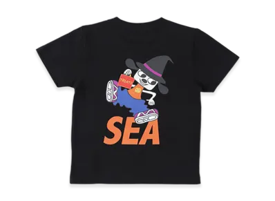 WIND AND SEA x PARAPPA Halloween Kids Tee "Black"