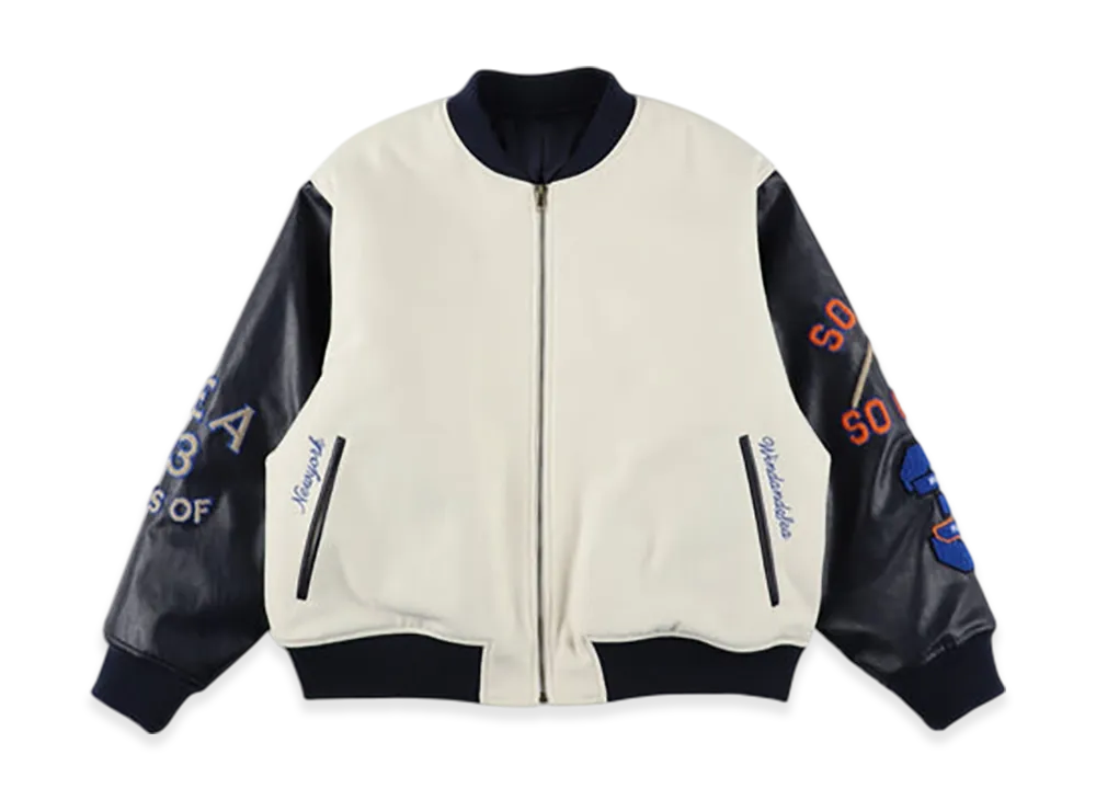 WIND AND SEA Stadium Jacket "Navy"