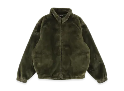 WIND AND SEA Fur Jacket "Khaki"
