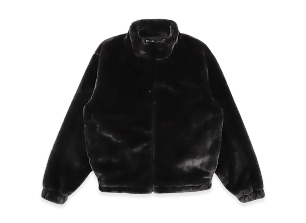 WIND AND SEA Fur Jacket "Black"