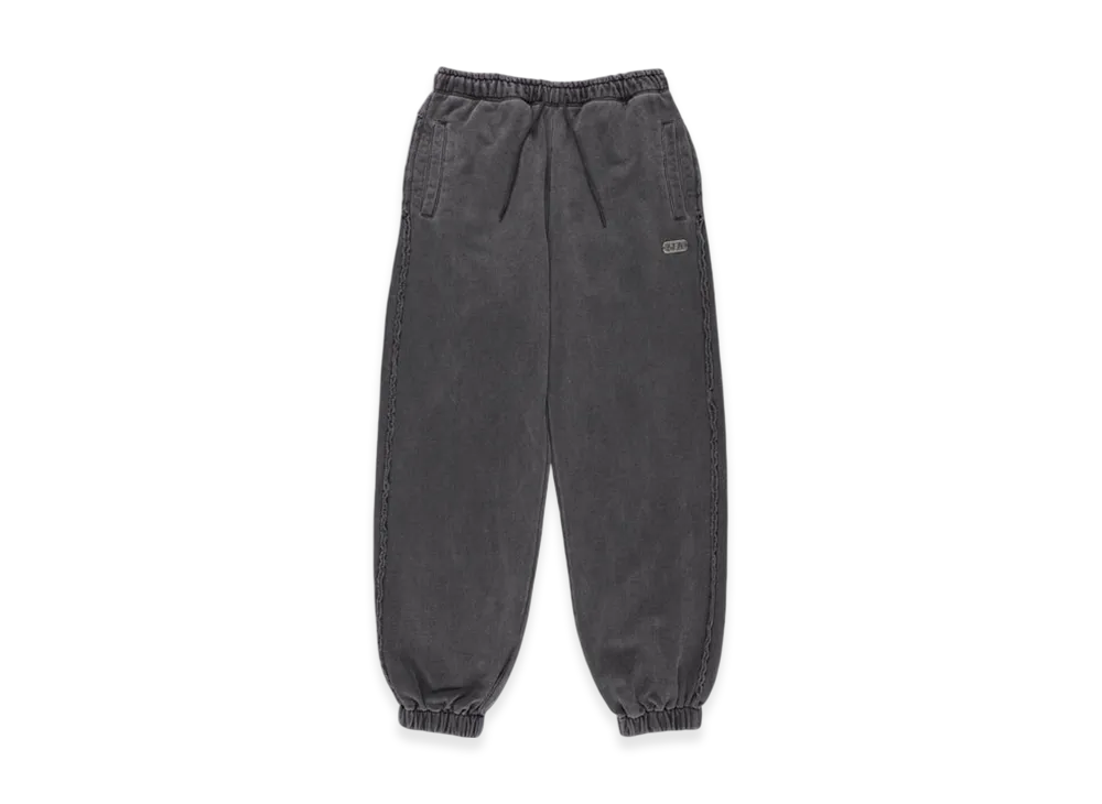 WIND AND SEA Damage Pigment Sweat Pant "Black"