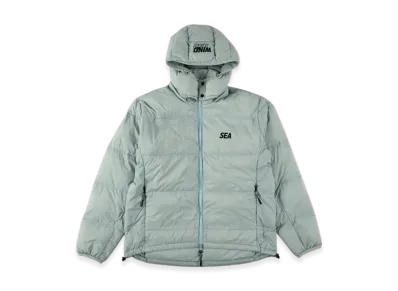 WIND AND SEA x TAION Hooded Down "Ice Mint"
