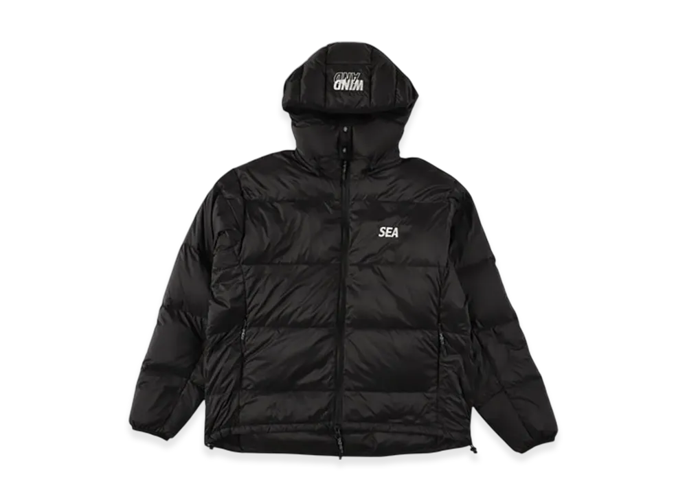 WIND AND SEA x TAION Hooded Down "Black"