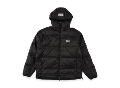 WIND AND SEA x TAION Hooded Down "Black"