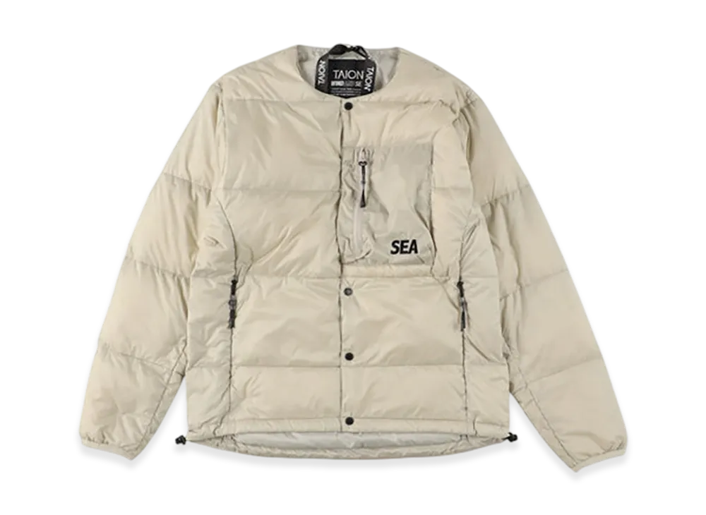 WIND AND SEA x TAION Inner Down "Ice Gray"