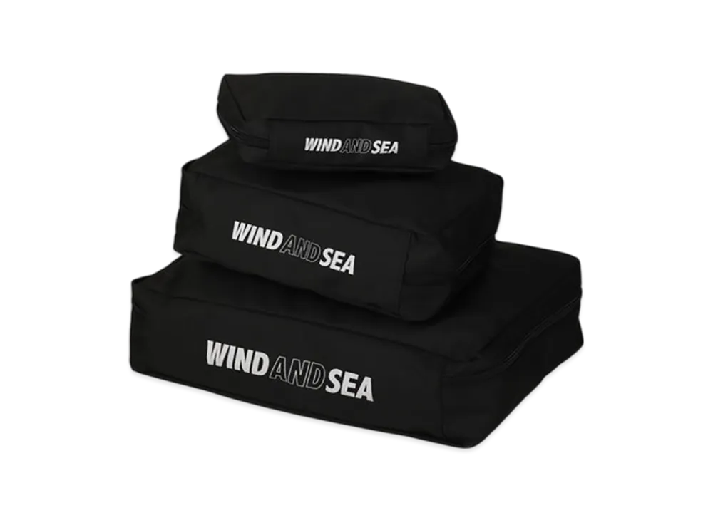 WIND AND SEA 3P Travel Pouch 