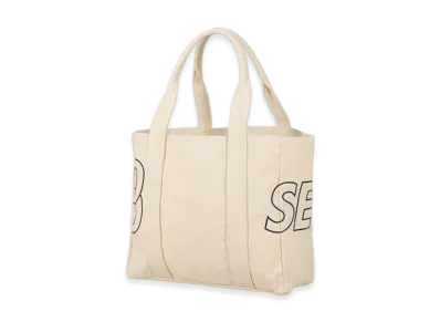 WIND AND SEA Mulch Pocket Tote Bag "Off White"